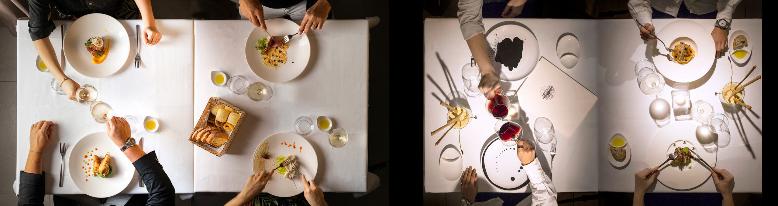 Fotografo food migliore tavoli ristorante